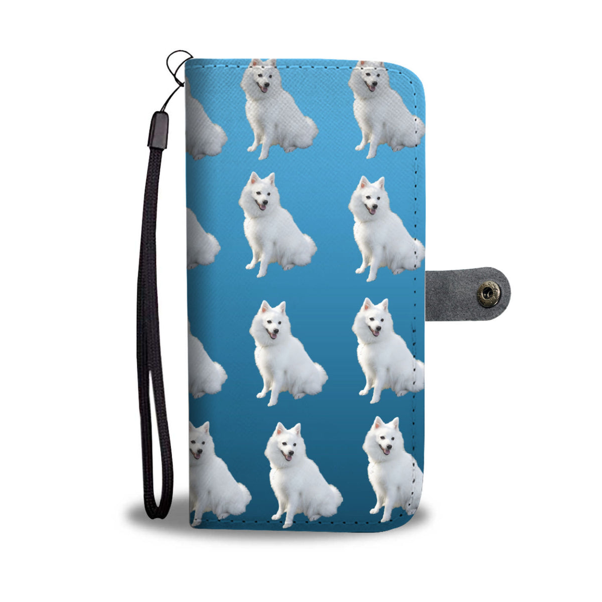 Japanese Spitz Phone Case Wallet