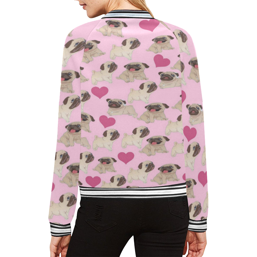 Pug & Hearts Jacket