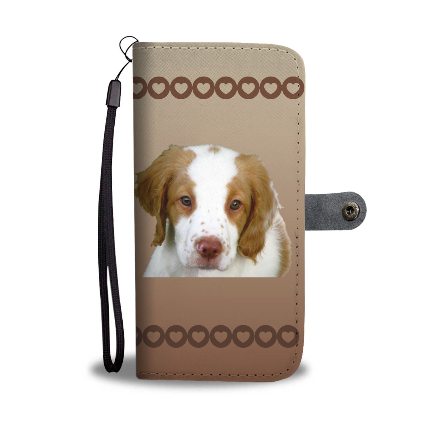 Brittany Spaniel Phone Case Wallet