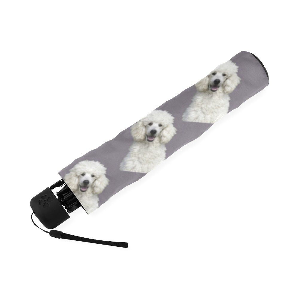 Poodle Umbrella - White Standard