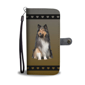 Shetland Sheepdog Phone Case Wallet