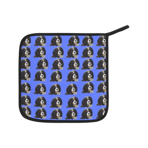 Cavalier King Charles Spaniel Oven Mitts & Pot Holders (4 Piece Set) - Tri