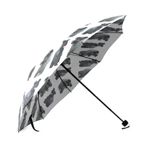 Kerry Blue Sherry Umbrella - White