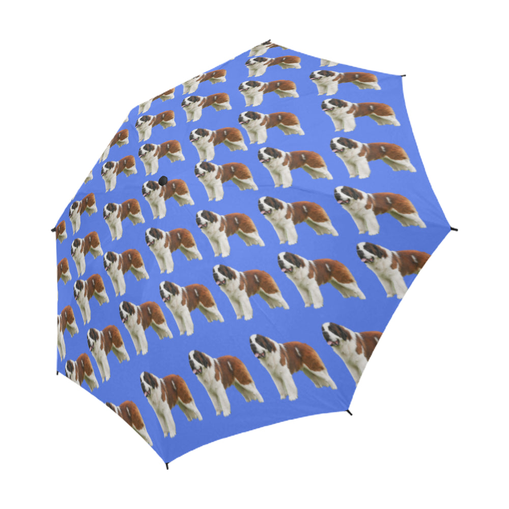 St Bernard Umbrella - Blue