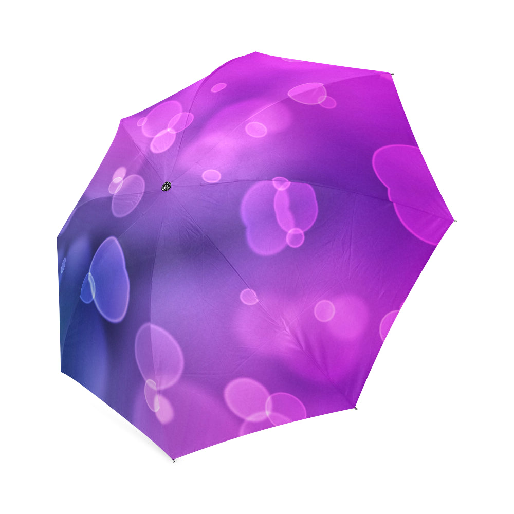 Purple Raindrop Umbrella