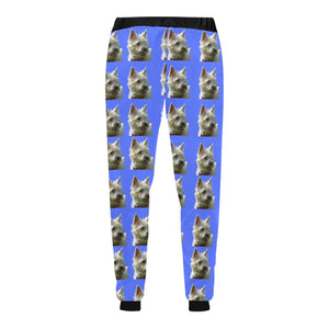 Cairn Terrier Pants - Blue