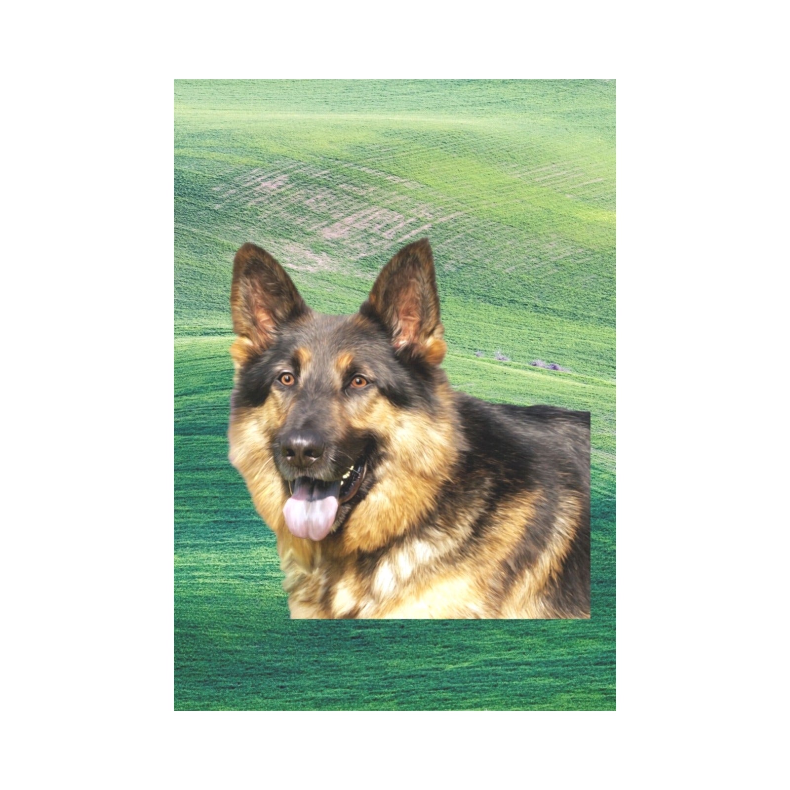 German Shepherd Garden Flag - Medium