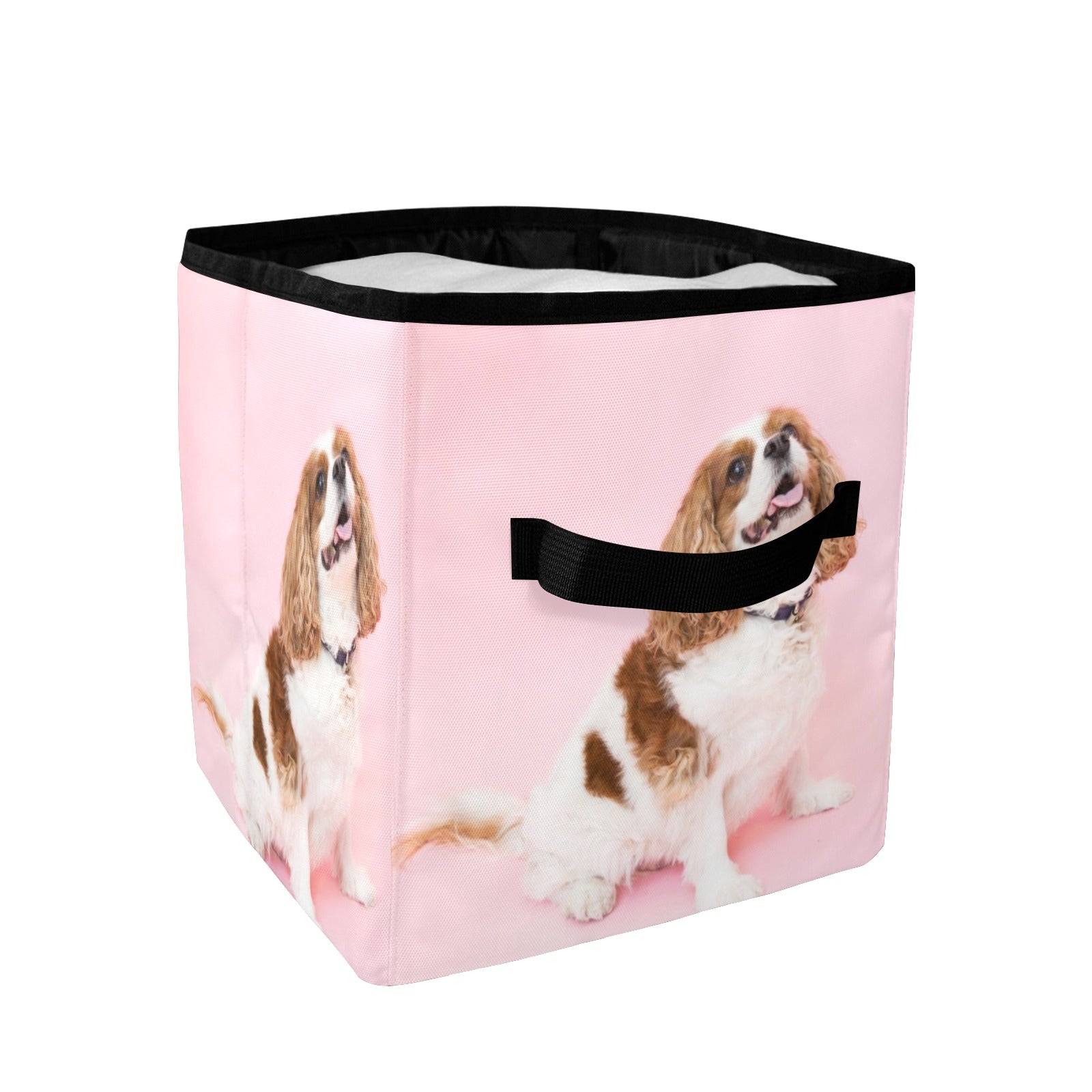 Cavalier King Charles Spaniel Storage Basket