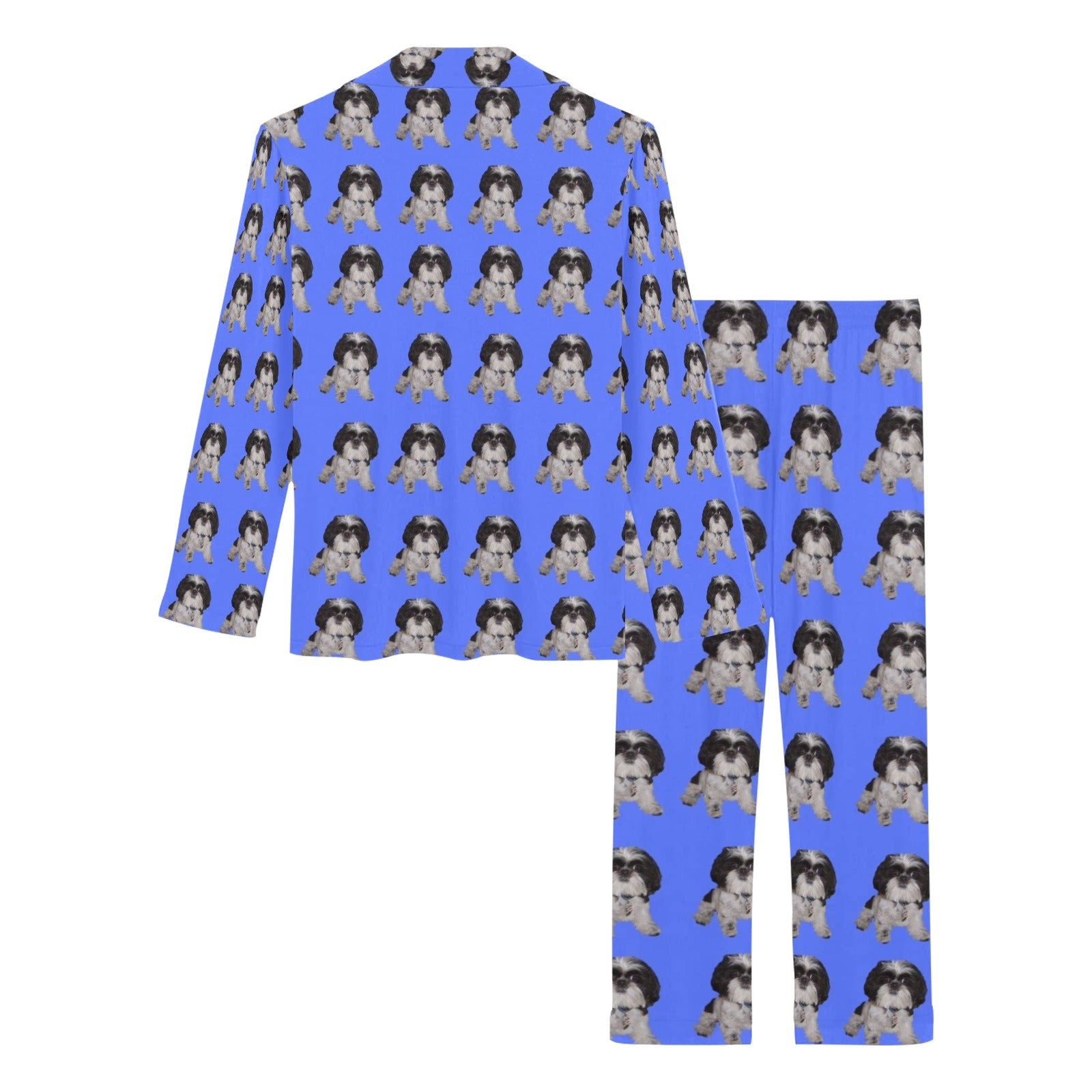 2 Piece Shih Tzu Long PJ Set