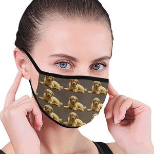 Goldendoodle Face Cover