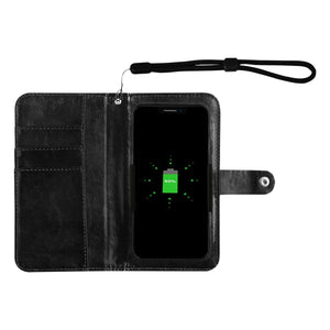 Pug Phone Case Wallet - Black Pug 55
