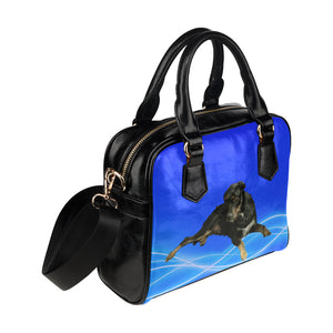 Irish Wolfhound/Kelpie Mix Shoulder Bag