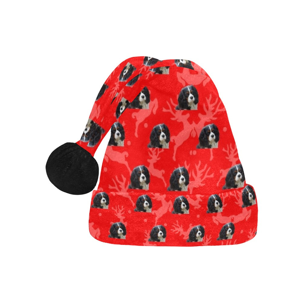 Cavalier King Charles Spaniel Santa Hat