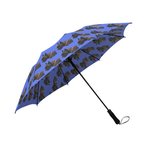 Boxer Umbrella - Blue