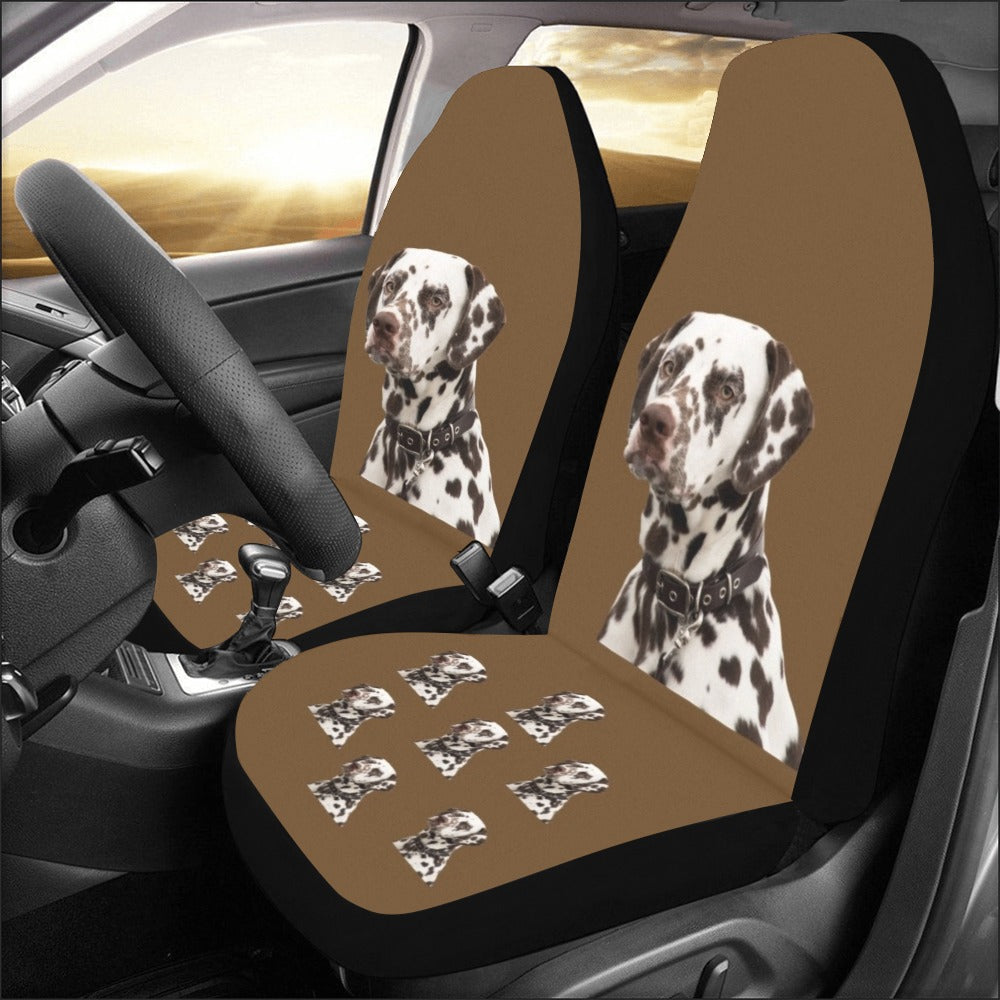 Dalmatian Car Seat Covers (Set of 2) - Liver