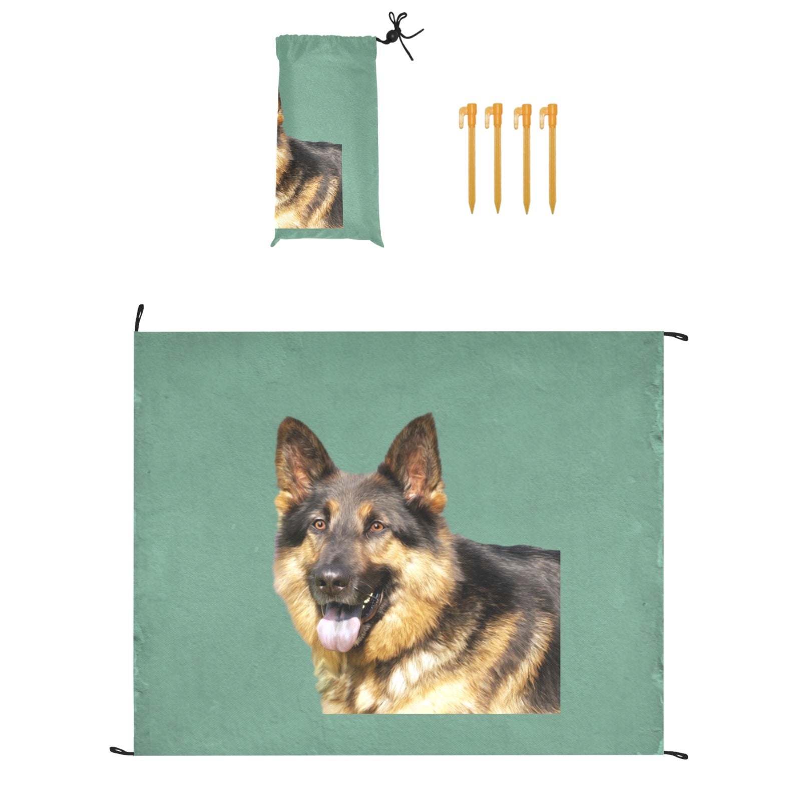 German Shepherd Picnic Mat