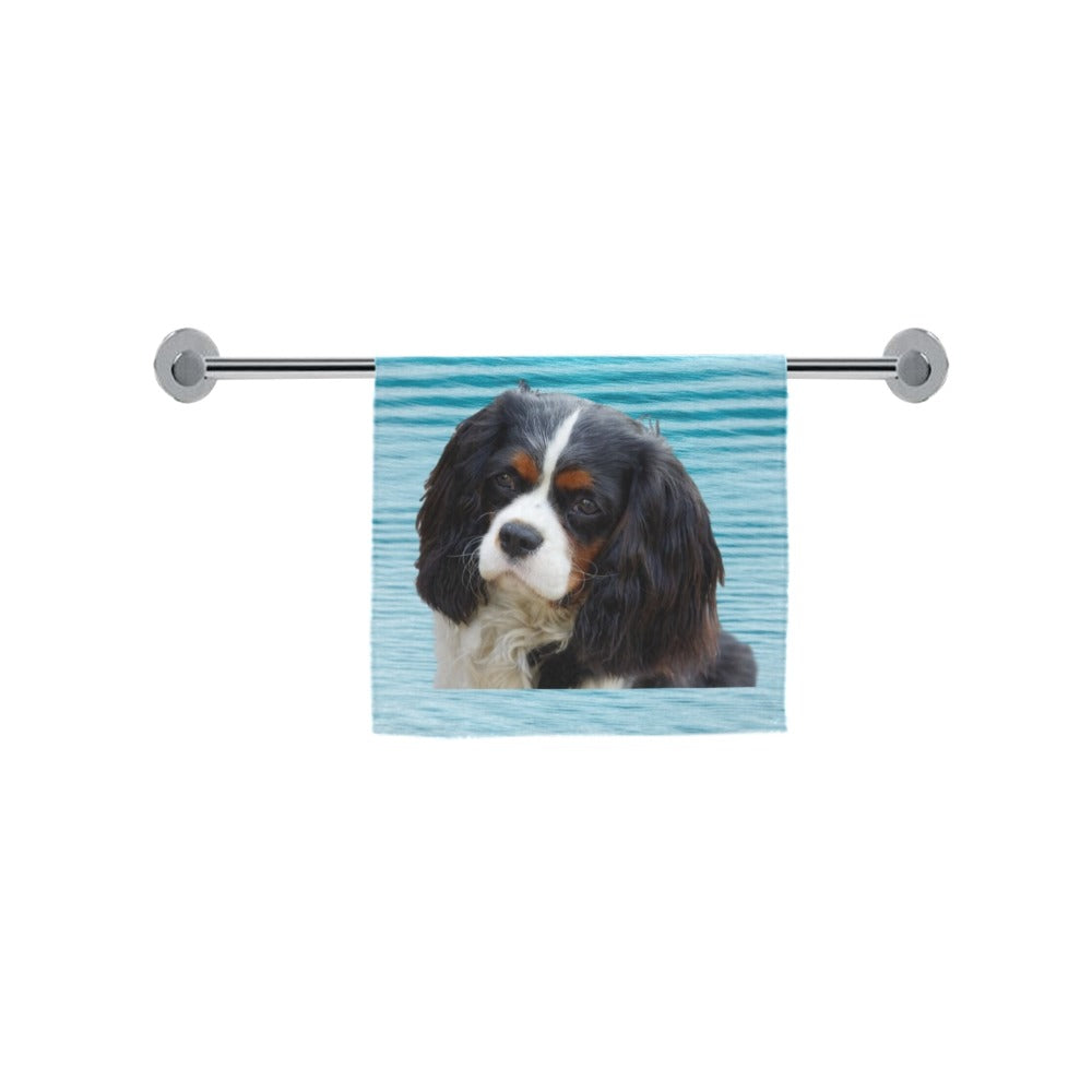 Tri Cavalier King Charles Spaniel Hand Towel