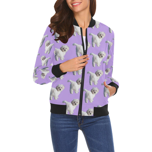 Maltese Jacket - Purple