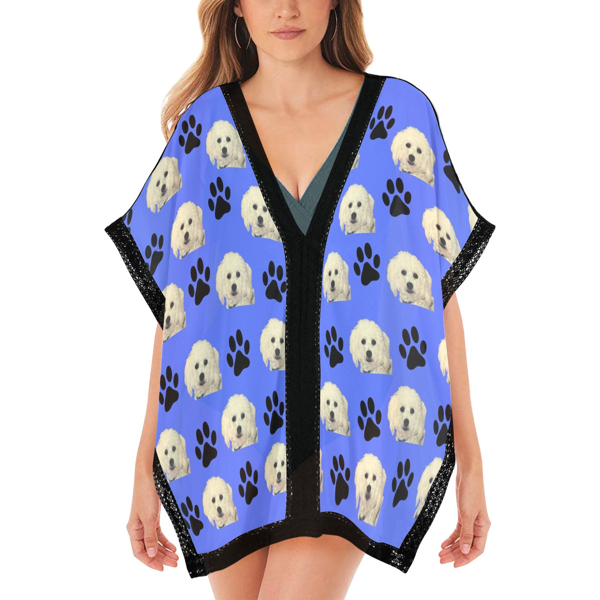 Bichon Beach Cover Up