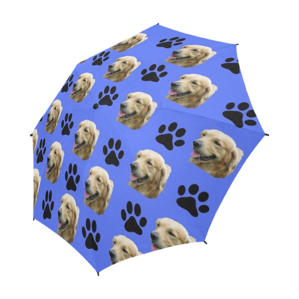 Golden Retriever &amp; Paws Umbrella