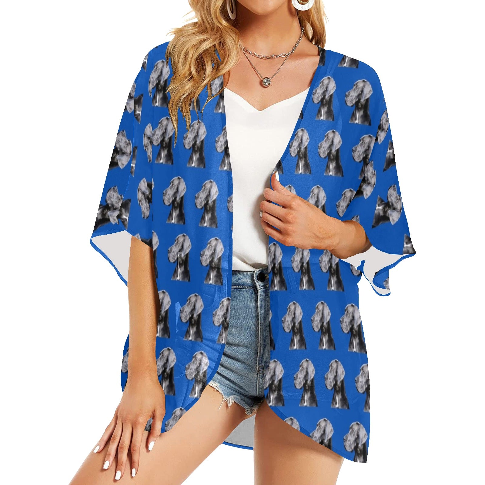 Great Dane Chiffon Cover Up