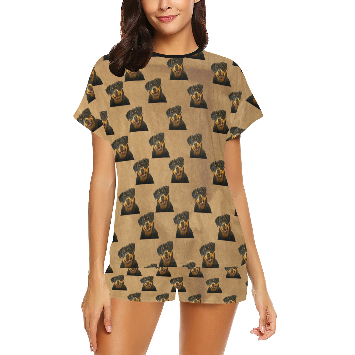 2 Piece Rottweiler PJ Set