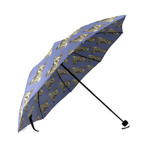 Chihuahua Umbrella - Blue