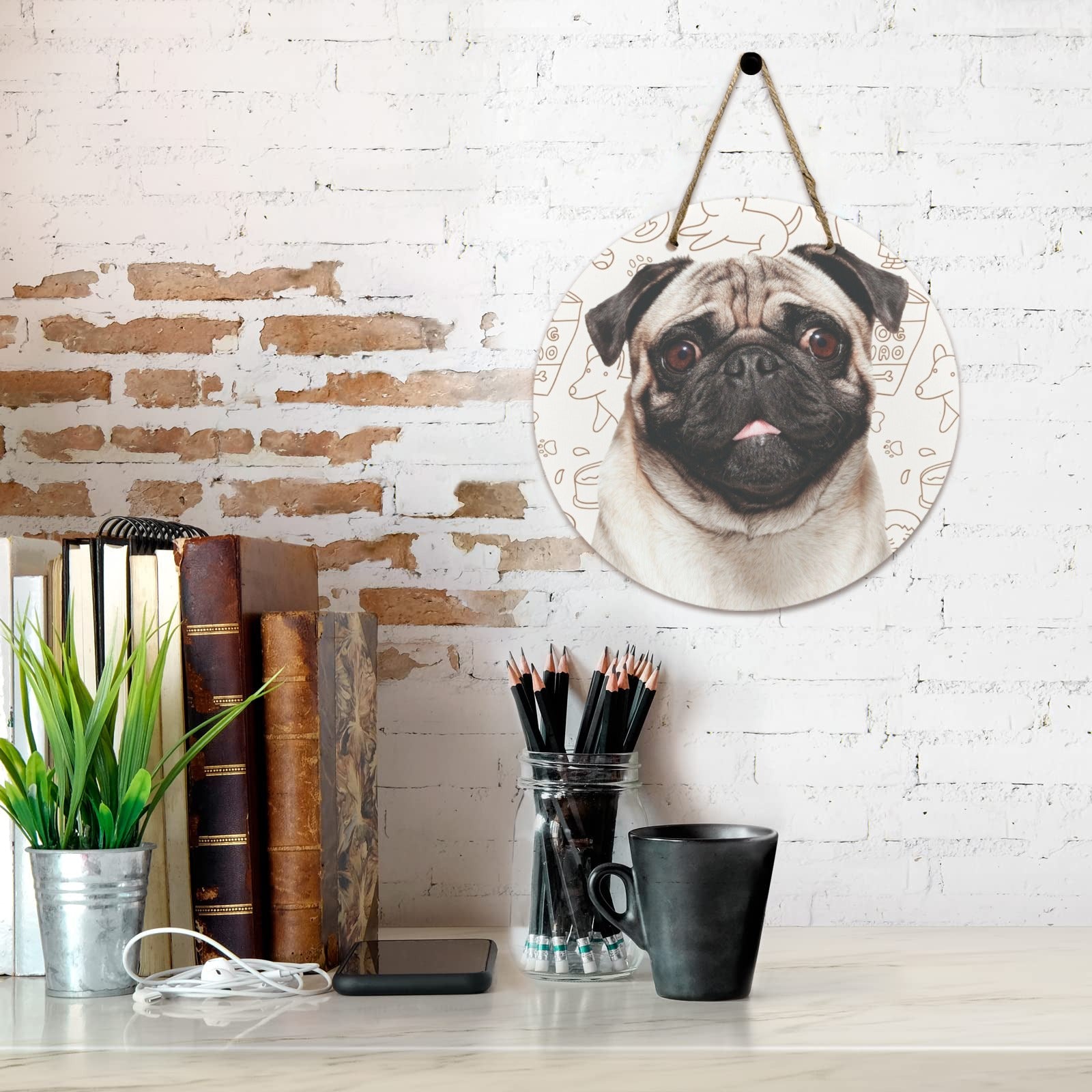 Pug Door sign