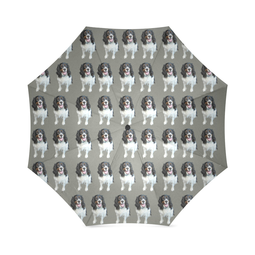 English Springer Spaniel Umbrella - Grey