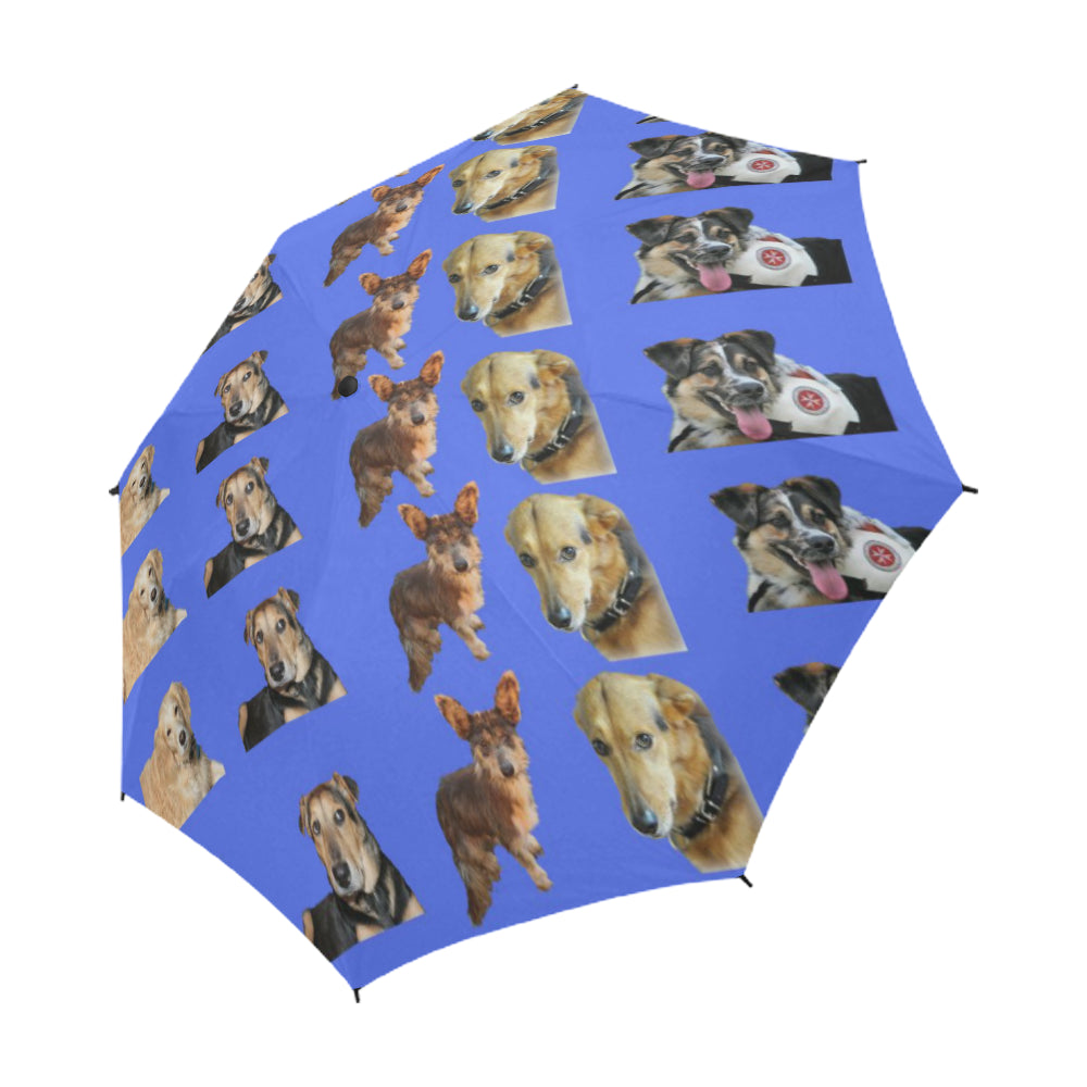 Rescue Dogs Umbrella - Auto Open