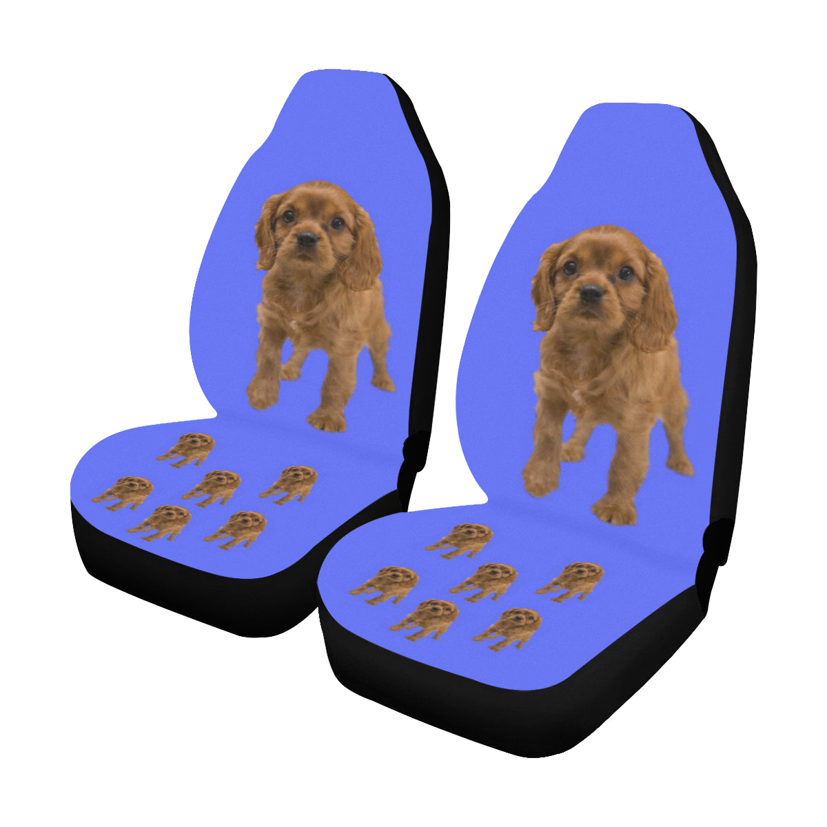 Cavalier King Charles Spaniel Car Seat Covers - Ruby (Set of 2)