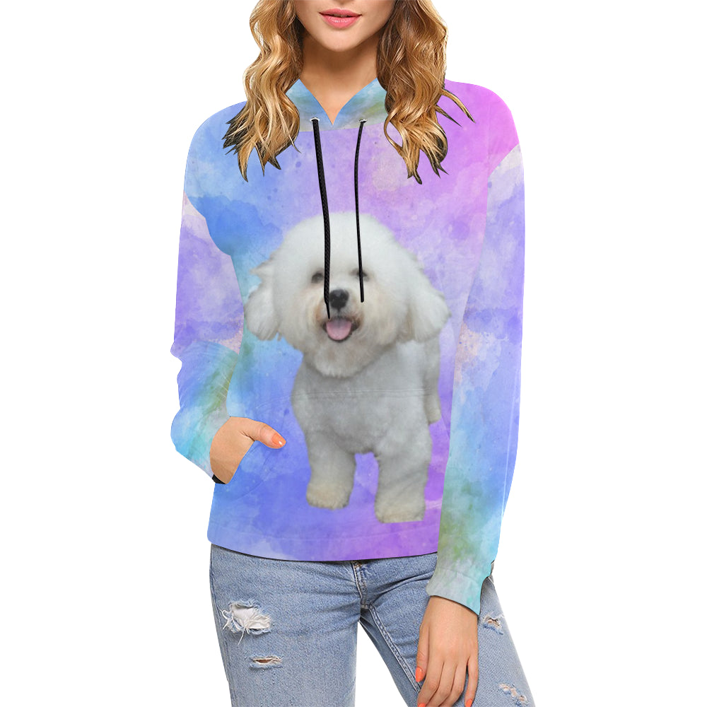 Bichon Hoodie - Pastel