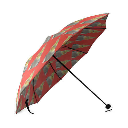 Cockateil Umbrella - Red