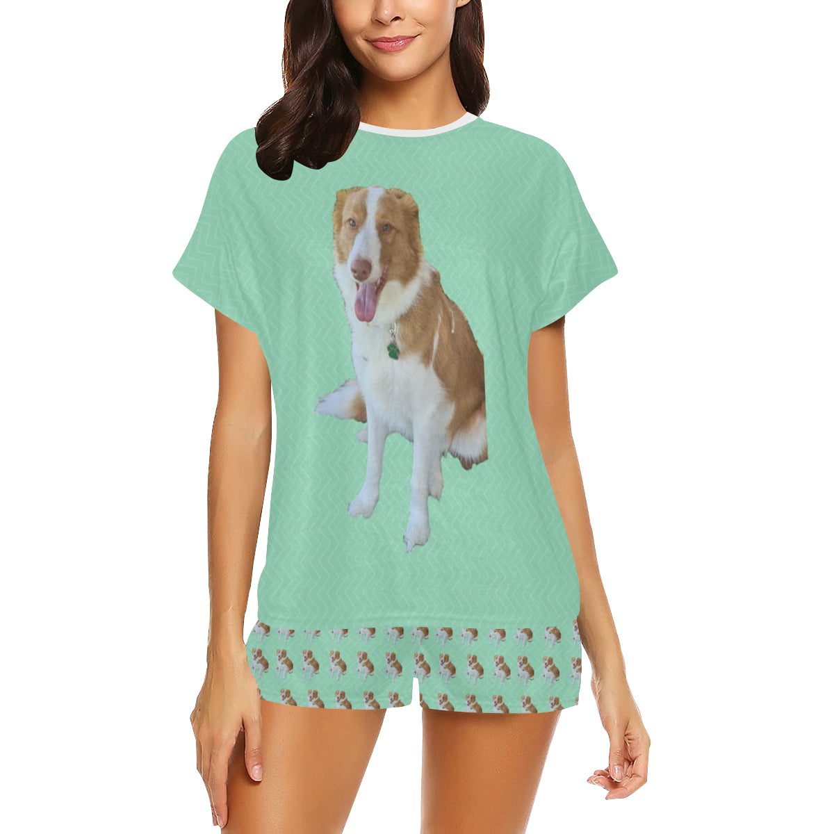 2 Piece Dog PJ Set - Veronica