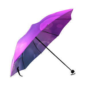 Purple Raindrop Umbrella