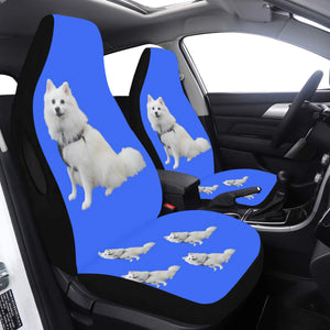 American Eskimo Car Seat Covers (Set of 2) - Airbag Compatible