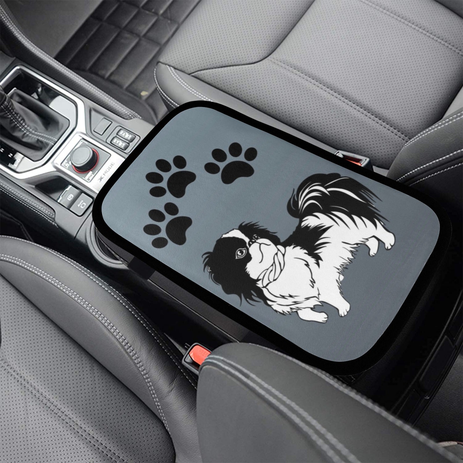 Japanese Chin Car Console Cover
