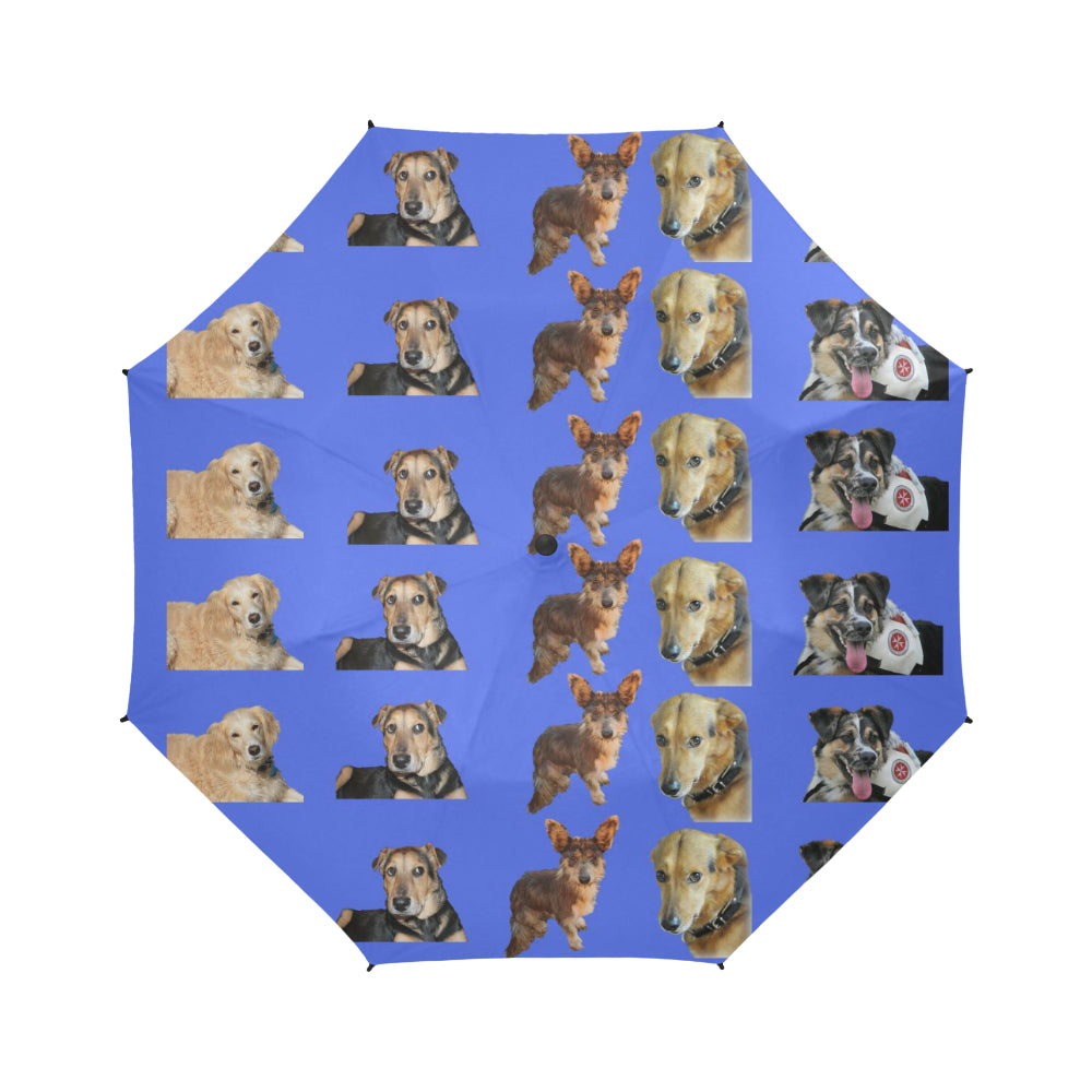 Rescue Dogs Umbrella - Auto Open