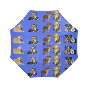 Rescue Dogs Umbrella - Auto Open