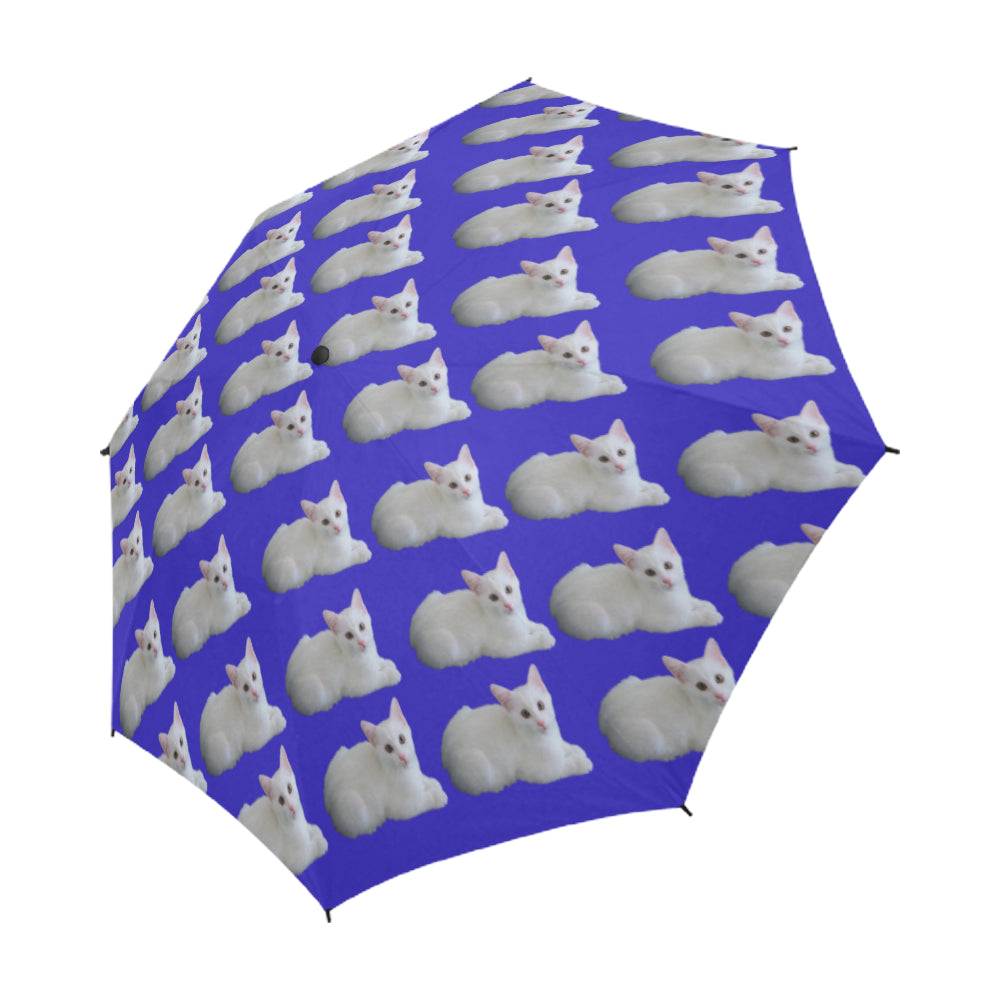 Cat Umbrella - White