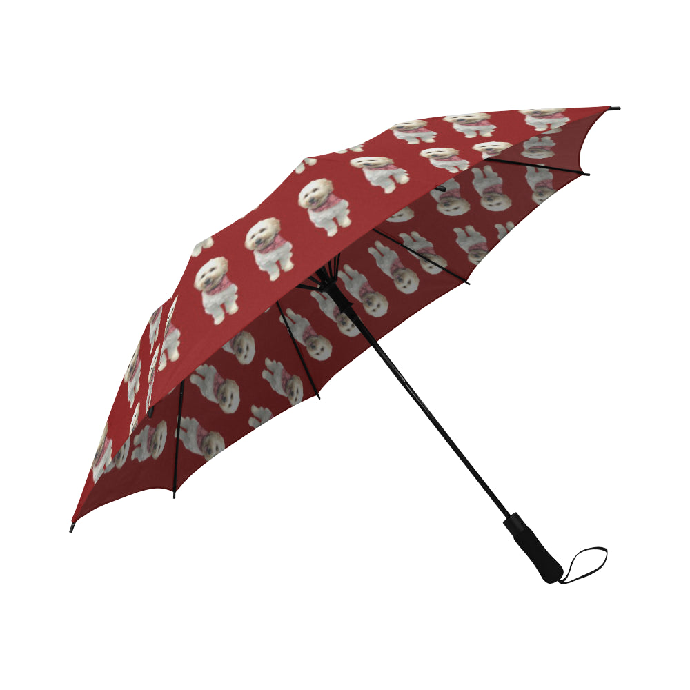 Goldendoodle Umbrella - Red