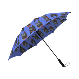 Schipperke Umbrella - Semi Automatic