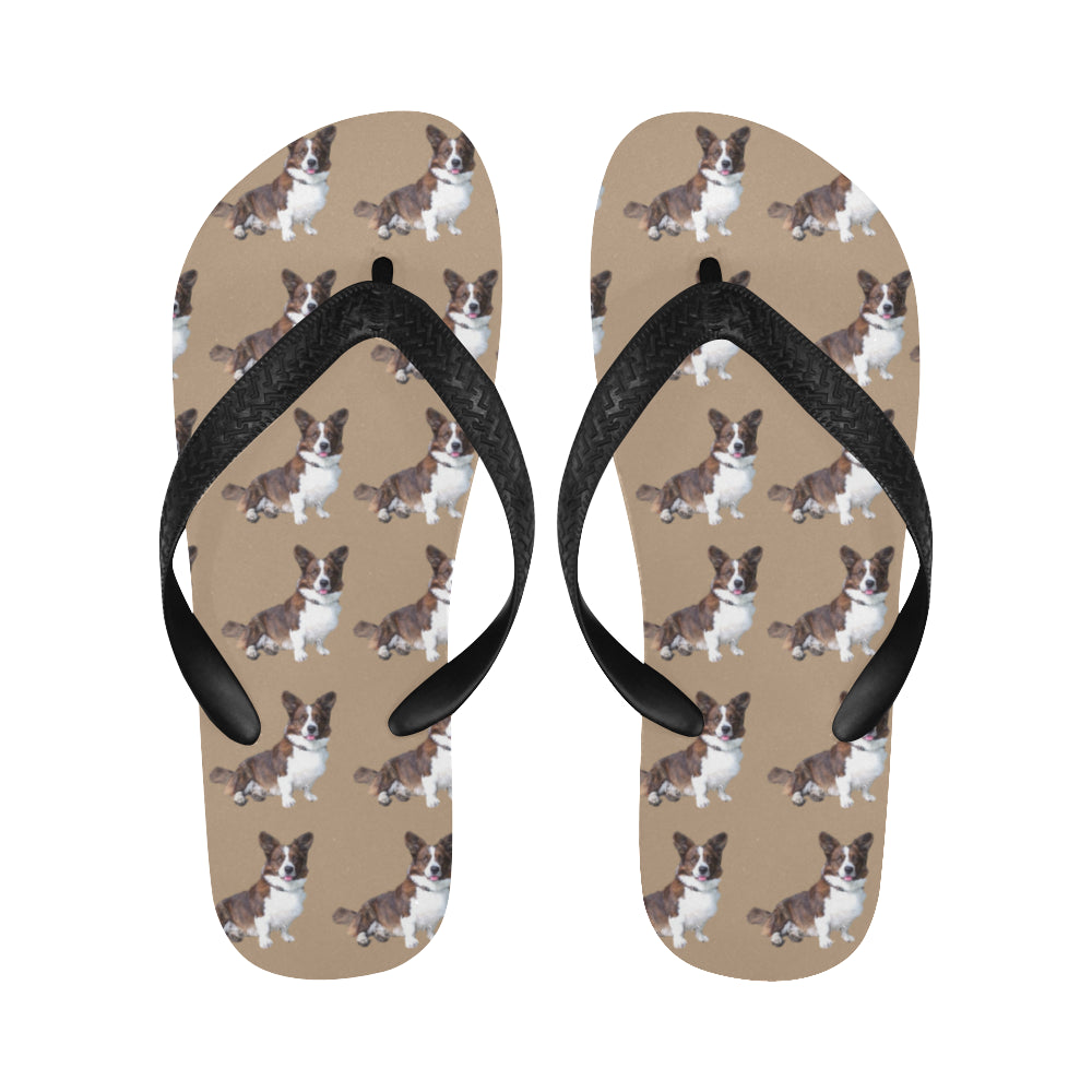 Corgi Flip Flops - Welsh