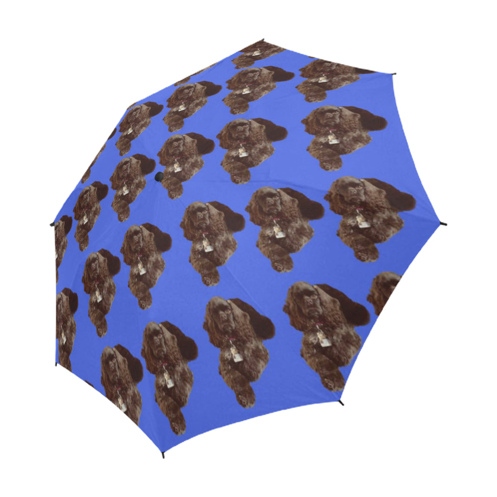 Cocker Spaniel Umbrella - Chocolate American Auto Open