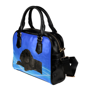 Poodle Shoulder Bag - Black Toy
