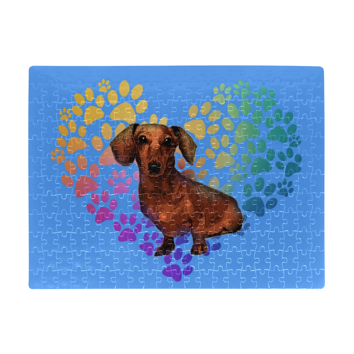 Dachshund Jigsaw Puzzle - Heart 252 pcs