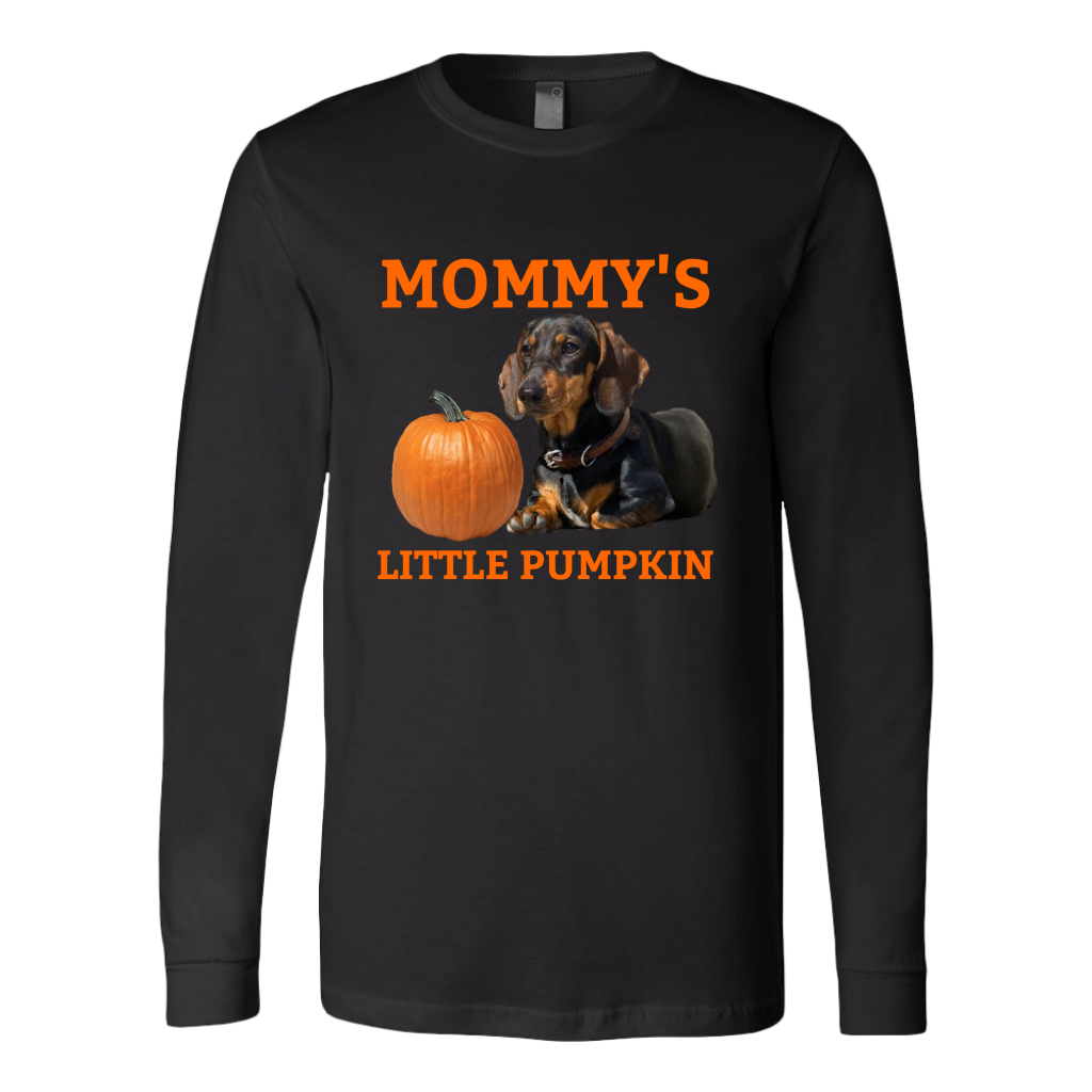 Mommy&#39;s Little Pumpkin Long Sleeve Shirt - Dachshund