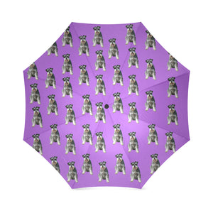 Schnauzer Umbrella - Purple