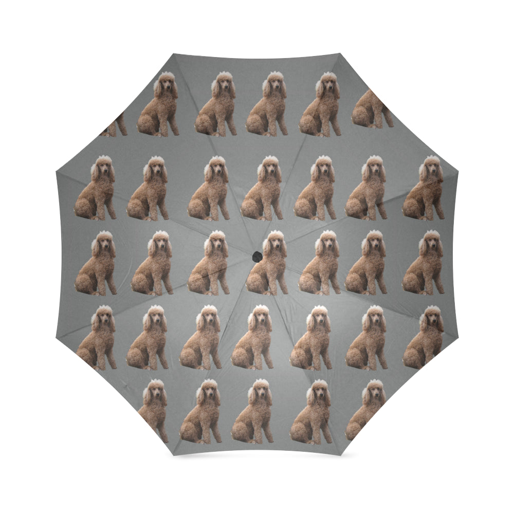Poodle Umbrella - Grey