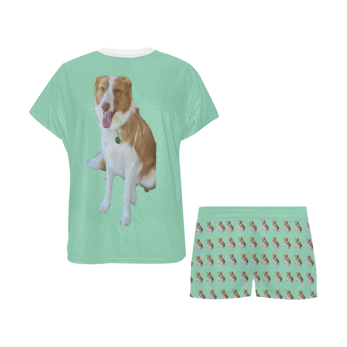 2 Piece Dog PJ Set - Veronica